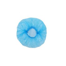 지압 슬리퍼 일회용 샤워 목욕 캡 플라스틱 방수 여성 헤드 헤어 커버 모자 100 개