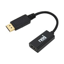 4K DP1.2v to HDMI1.4 컨버터 케이블 디스플레이포트 모니터 변환젠더