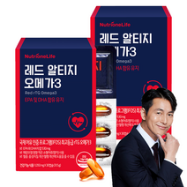 뉴트리원 크릴오일 최고등급인증 알티지 오메가3 혈행 혈관 건강기능식품 30캡슐, 30정, 2박스