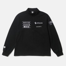 데상트 SWISS SKI 자수 그래픽 본딩플리스 아노락 SN321SAN91