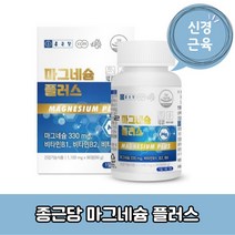 종근당 마그네슘 플러스 활력 에너지 신경 근육 유지 99g, 90정×2개