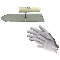 국산 흙손 (9치) 미장 쇠손 시멘트 미장손 도구 대천, 1개