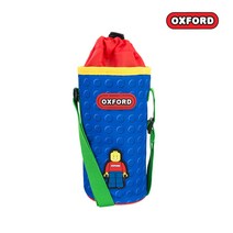 옥스포드 도트 물병크로스 초등학생 학교 물통주머니 아동 어린이 물병 가방, 블루