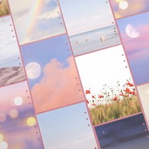 A5 6공 다이어리 리필 속지 MOMENT 리필형 내지