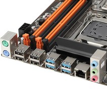 MJ X99 마더보드 LGA 2011-3 세트 인텔 제온 E5 2670 V3 CPU 64GB = DDR4 ECC RAM 2400MHz SSD 980GB 2, 03 RAM