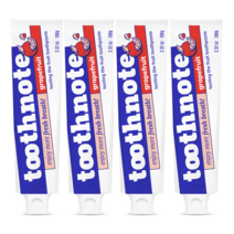 투스노트 수분 테라피 치약 100g, 투스노트 수분치약 자몽향 4개