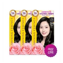 미쟝센 샤이닝 새치 국민 염색약 5색상 고르기, 8G밝은갈색, 3개