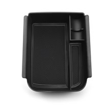 RUIYA 폭스바겐 골프 8세대 2022+ 수납 콘솔박스 트레이, 블랙