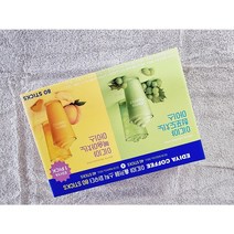 이디야 아이스 복숭아치노+청포도치노 80입 분말 스틱 에이드