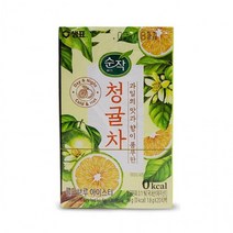 Yotta과일 맛과 향이 풍부한 청귤차 산딸기차 티백 전통차, 순작 청귤차20T
