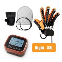 손 재활장갑 로봇 마사지기 훈련 장비 손가락 운동 완력기 악력기 근력기, Right Hand-XXL