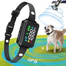 강아지 위치추적기 펫 반려견 동물 휴대용 장치 MASBRLL 전기 울타리 GPS 무선 개 시스템 목걸이 봉쇄 조정 경고 강도 반경 33999야드 실외 전용, 개를 위한 MASBRILL 전기 울타리 GPS 무선 개