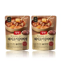동원 양반 수라돼지고기김치찌개 460g x 6개입 즉석국 찌개 간편탕