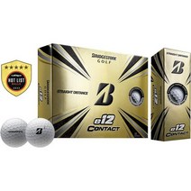 브리지스톤 골프 e12 연락처 공, 화이트