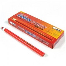 아이비스 400 채점용 색연필 1개 빨간색연필 문구 만점, 1