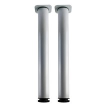 철물의민족 알루미늄 식탁다리 책상다리 700mm 다리발 가구발 상다리 가구부속, 그레이