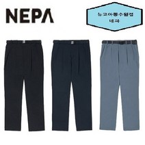 네파 이월 출시가 129 000원 (70%할인) 아웃도어는 물론 일상복으로도 활용도가 높은 심플한 외관의 기본형 남성 여름 원턱 아이스 팬츠-7H31642