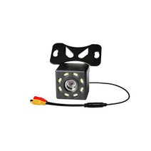 후방카메라 자동차 리버스 카메라 HD 야간 투시경 와이드 앵글 후면보기 주차 방수 D LED 백업 모니터, 03 8 lights