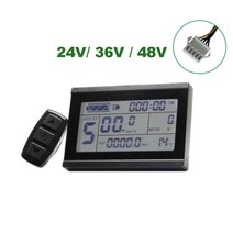 전기 자전거 24v 36v 48v 60v 72v Intelligent kt lcd3 lcd8h led880 display ebike lcd bike control panel 방수, 01 LCD3 SM 24V36V48V