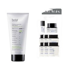 정품 빌리프 뷰티 크리미 클렌징 폼 모이스트 160ml Q510299