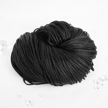 털실나라 도도얀 튜브 마크라메 타래실 200g 10+1, 03 블랙