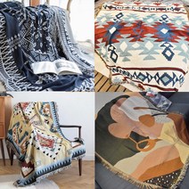 감성 캠핑 담요 이불 블랭킷 6종, 1개, 인디언캠프블랭킷M