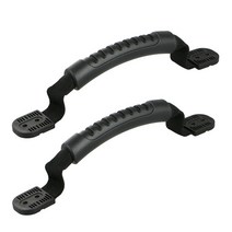 카약용품 카누용품 낚시배보트 수하물 운반 액세서리 피팅 사이드 마운트 카약 설치 용이 PVC 장비 DIY 실, 01 Black