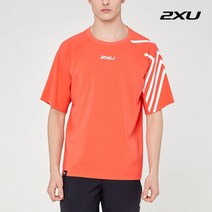 2XU 글로벌 남성 오버사이즈 콤팩트 코튼 티셔츠_X1MM15143COR