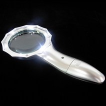 달빛M 65MM 썬라이트 LED 돋보기 4배율 돋보기거울