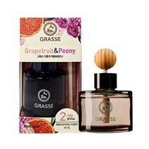 그라스 프랑스산 불스원 차량 명품 디퓨저 백화점 고급 방향제 105ml, 자몽피오니(45ml)
