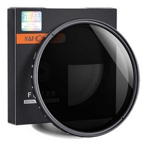 공식수입정품 K&F Concept Fader Slim ND 가변 ND 필터 ND2-ND400 77mm