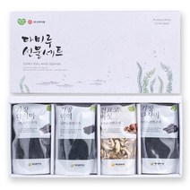 기장 미역 다시마 건 표고버섯 세트 명절 설날 추석 선물, 1세트