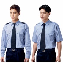 경신 KSK 2302 춘추 작업복 근무복 경비복 경호 스트라이프 줄무늬 셔츠 남방 상의, KSK 2302(긴팔), 3XL(110), 3XL(110)