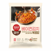 햇반 쿡반 베이컨김치볶음밥, 2개