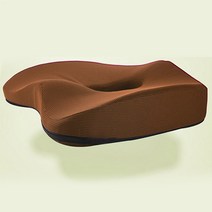 바른자세 3D 입체 메모리폼 통풍 방석, 와인