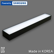 조명다움 국내산LED주방등 삼성LED칩 바리솔조명 인테리어거실등 LED조명 부엌조명 주방조명, 14_1 LED아스텔주방등 30W 블랙(55x1)