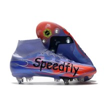 2022 높은 발목 축구화 SG 클리트 레이스 업 축구 부츠 scarpe da calcio 크기 US6.5-11