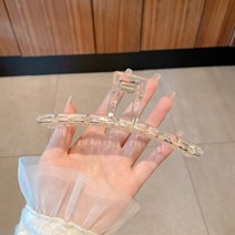 오버사이즈 알렉 집게핀 여름 뒤통수 서머 샤크핀 헤어 볼륨 멀티핀 헤어핀
