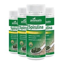 굿헬스 스피루리나 200정 4팩 Good health Spirulina Tablets