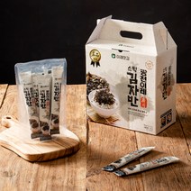광천 맛있는김 자반스틱10 g 1팩(7개입) 휴대 간편 캠핑 여행 필수 주먹밥 아이반찬 밥도둑, 1개