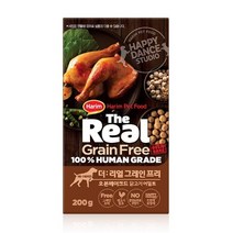 하림펫푸드 어덜트 더리얼 그레인프리 오븐베이크드 강아지사료, 닭, 200g, 1개