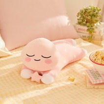 카카오프렌즈 안고자는 애착 바디필로우 어피치 인형 베개, 어피치 ( 핑크 )