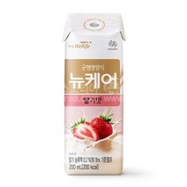 뉴케어 딸기맛 스마일팩 200ml x 30팩 식사대용 환자영양식, 상세페이지 참조, 상세페이지 참조