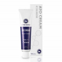 제그펩타이드크림 밀도높은크림 보습과수분크림 진정수분크림 판테놀크림 고보습크림 고보습수분크림 수분공급 바이더닥터아토크림 40대수분크림 고영양크림 수분손실방지 여성수분크림 피부탄력, 75ml