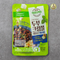 라이브잇 풀무원 두부크럼블 덮밥소스 직화짜장, 13개, 160g