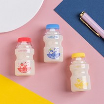 요구르트수정테이프 야쿠르트병 팬시 디자인 화이트