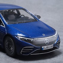 1/27 다이캐스트 EQS by Mercedes - Benz EQ 전기차 모형, 선택:메르세데스 벤츠 EQS 메탈 그레이