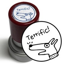 [리틀램스쿨][stamp] 만년도장 Terrific (Dog), 단품