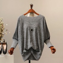 모노시크 카소티 보트넥 가오리 루즈핏 티셔츠_MNTE097