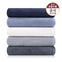 송월타월 프리미엄무지50 바스 한국형바스타올 샤워수건 50x100cm 230g 면100%, 파랑, 1개